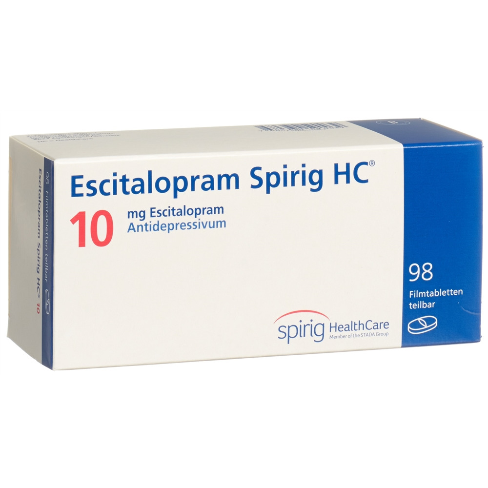 ESCITALOPRAM Spirig HC 10 mg, image principale