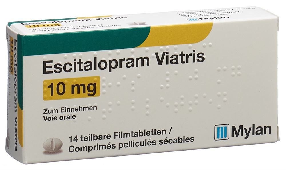 ESCITALOPRAM Viatris 10 mg, image principale