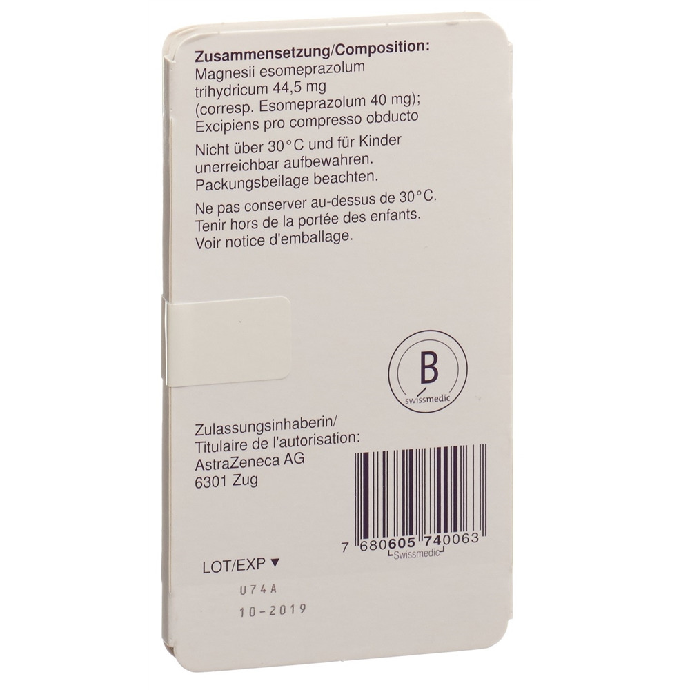 Esomep MUPS 40 mg, image 2 sur 2