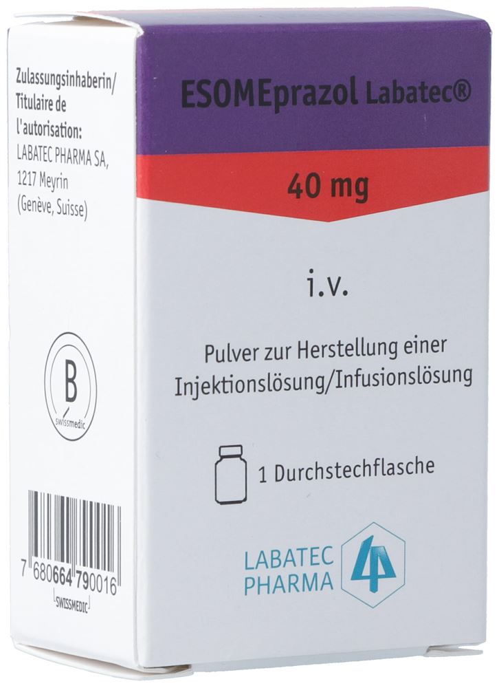 ESOMEPRAZOLE Labatec 40 mg, image principale