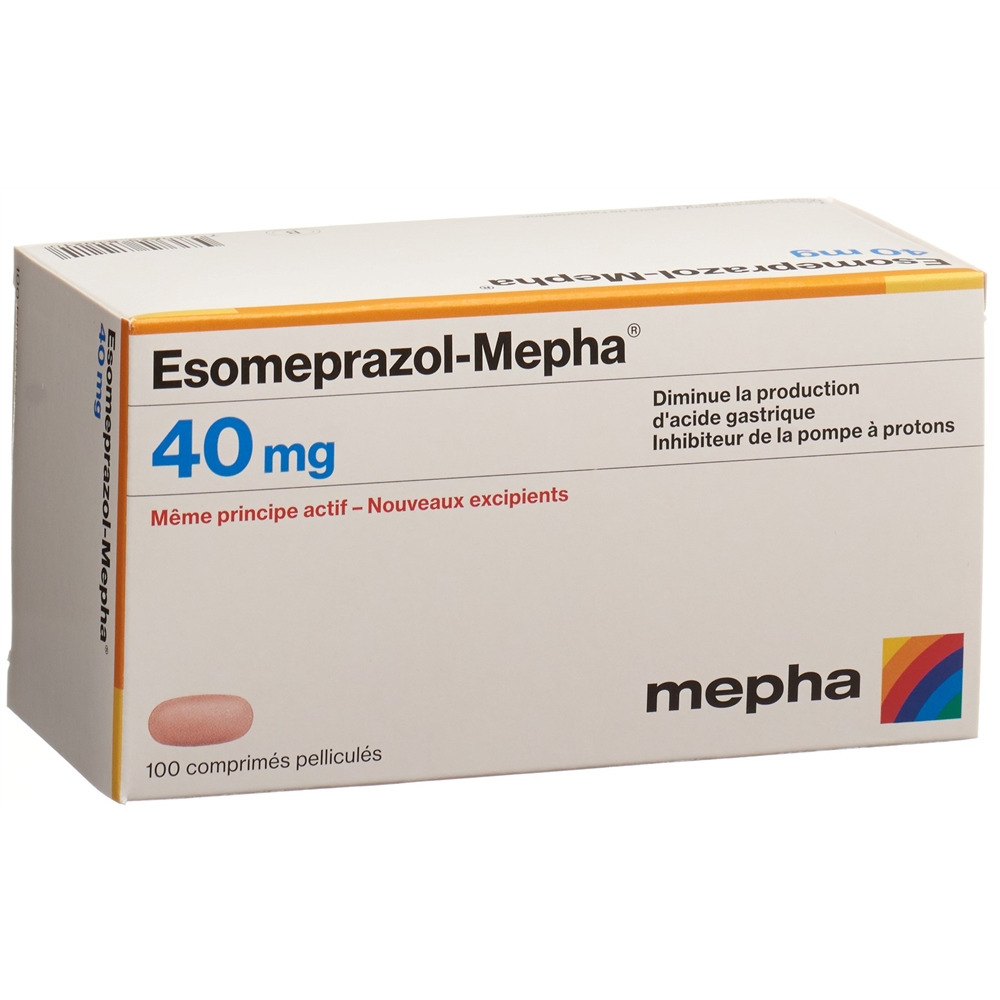 ESOMEPRAZOLE Mepha 40 mg, image 2 sur 2