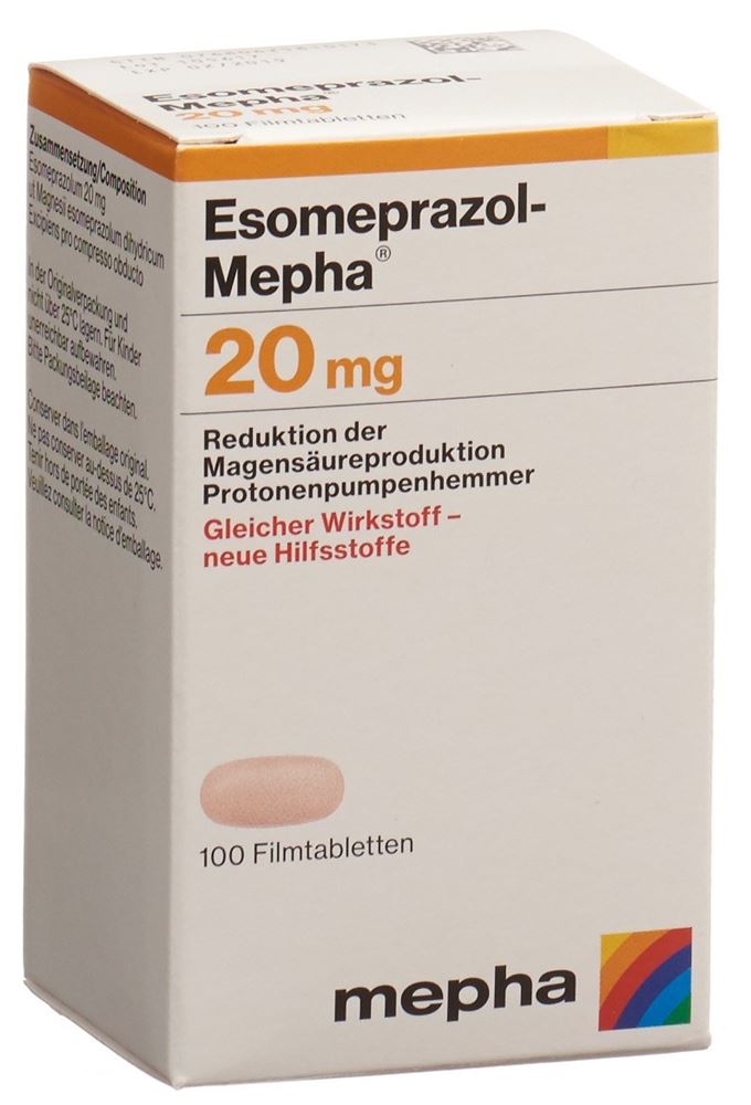 ESOMEPRAZOLE Mepha 20 mg