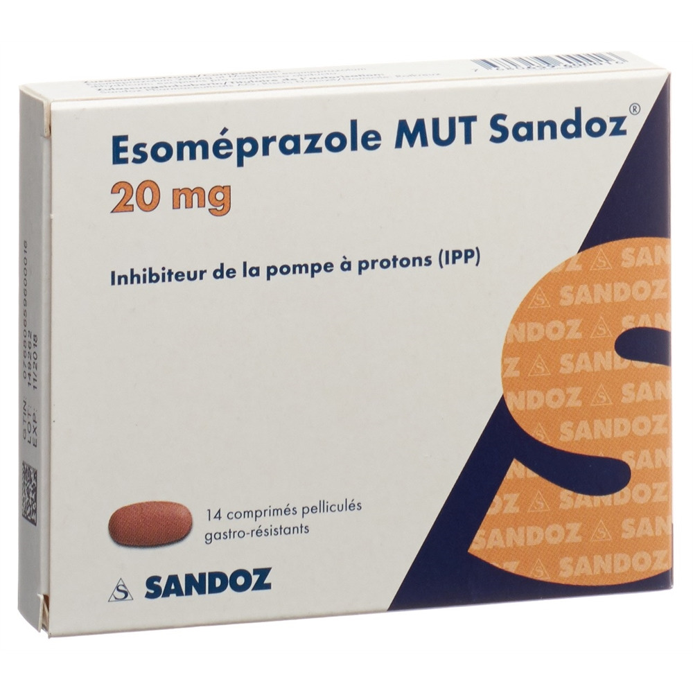 ESOMEPRAZOLE MUT Sandoz 20 mg, Bild 2 von 2