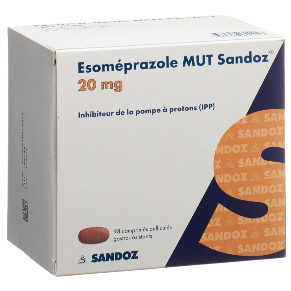 ESOMEPRAZOLE MUT Sandoz 20 mg, Bild 2 von 2