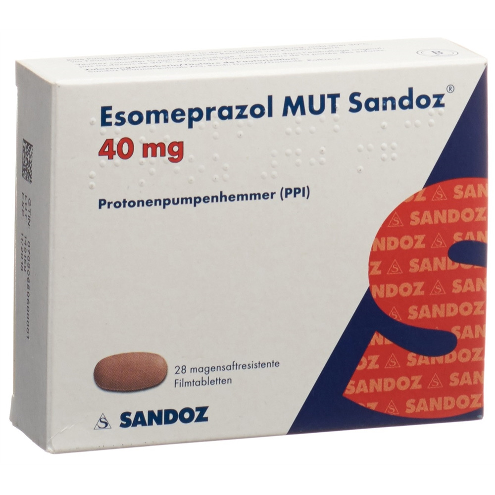 ESOMEPRAZOLE MUT Sandoz 40 mg, Hauptbild