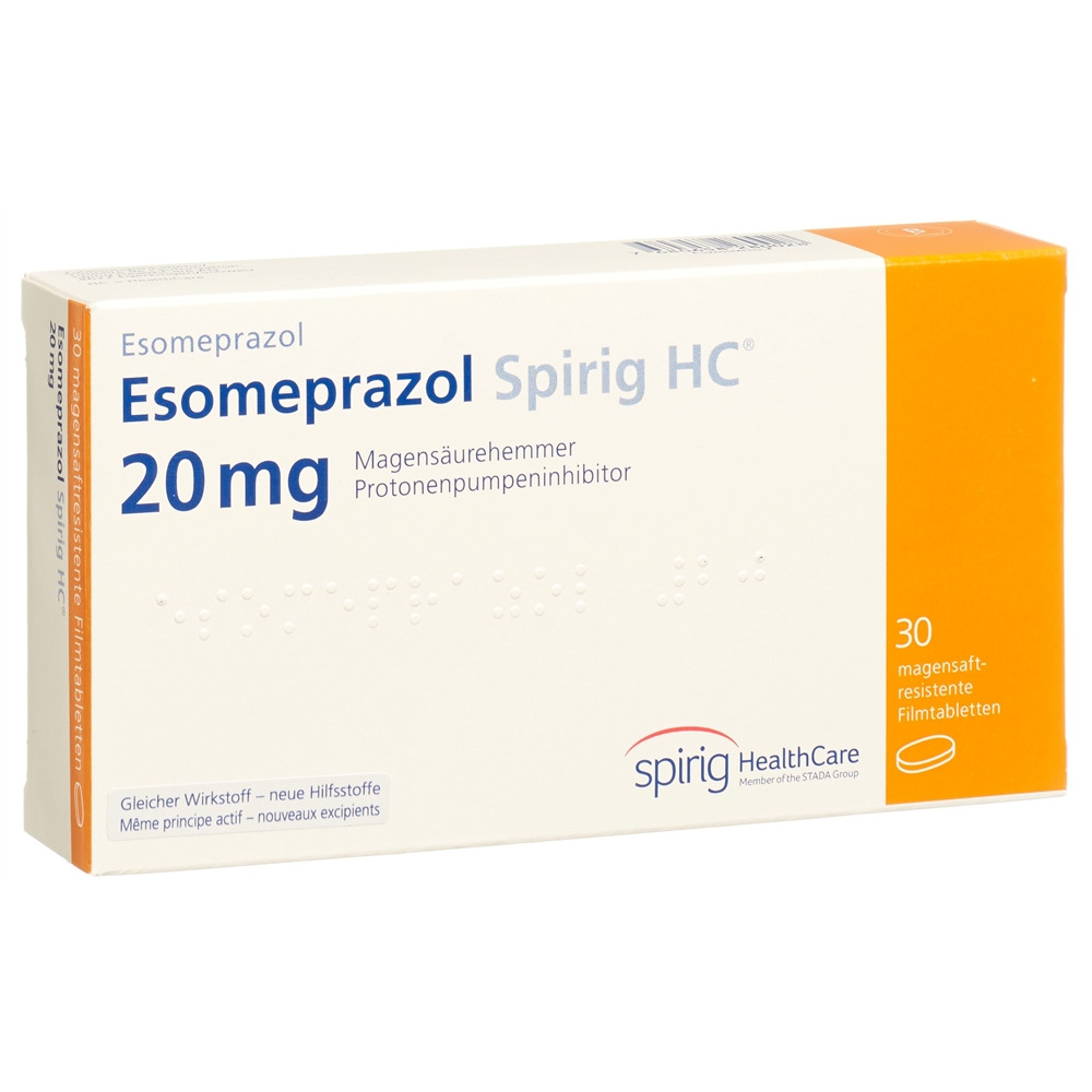 ESOMEPRAZOLE Spirig HC 20 mg, Hauptbild