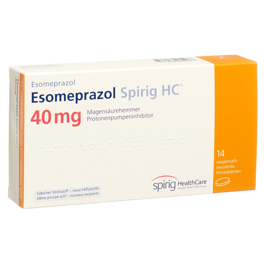 ESOMEPRAZOLE Spirig HC 40 mg, Hauptbild