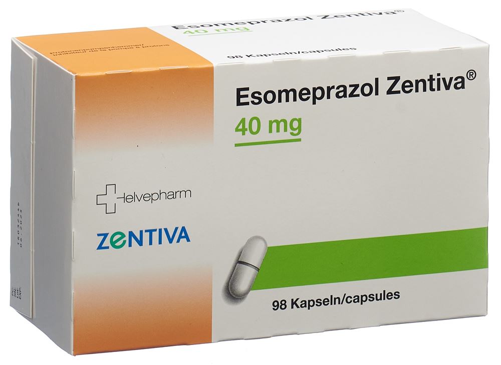 ESOMEPRAZOLE Zentiva 40 mg, image principale