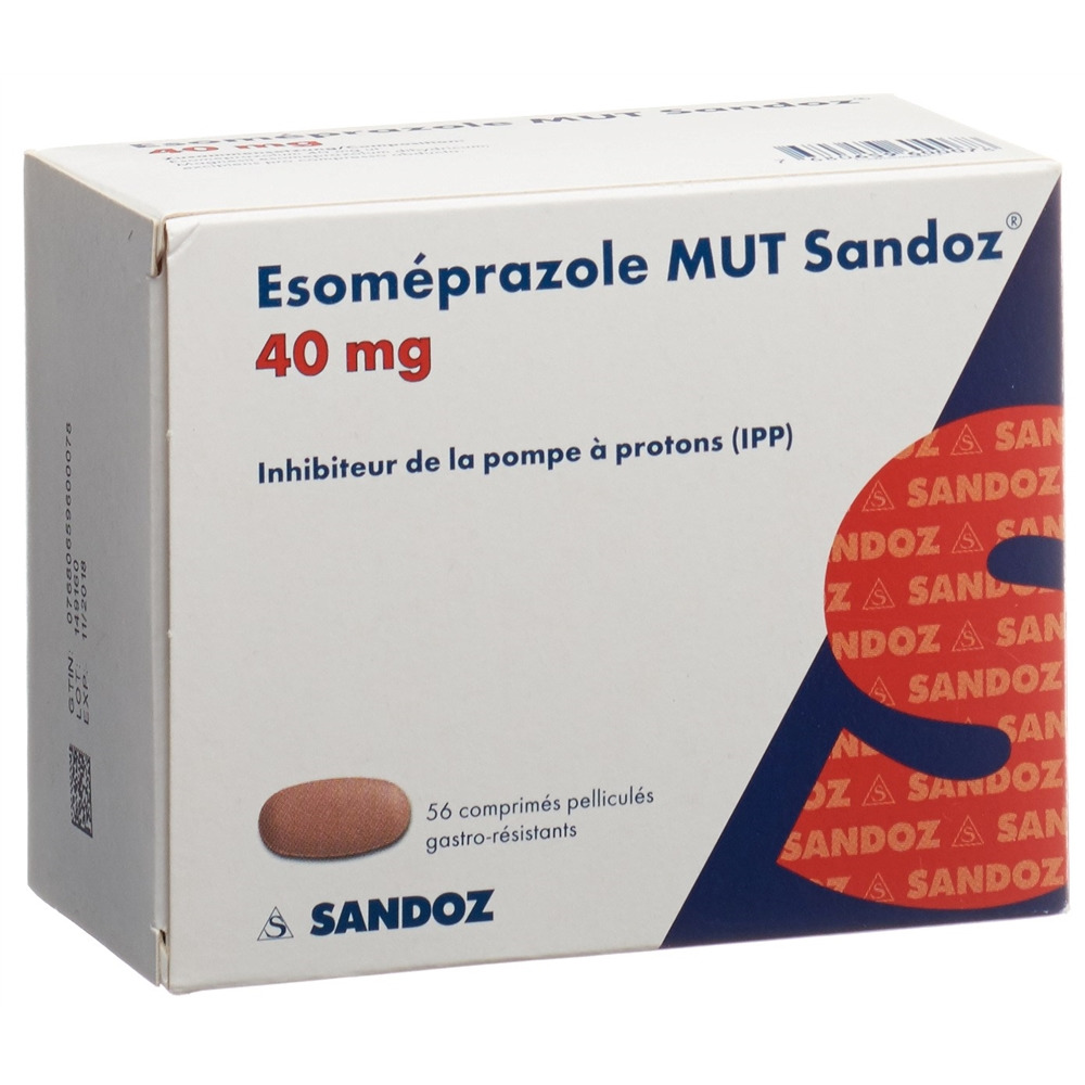 ESOMEPRAZOLE MUT Sandoz 40 mg, image 2 sur 2