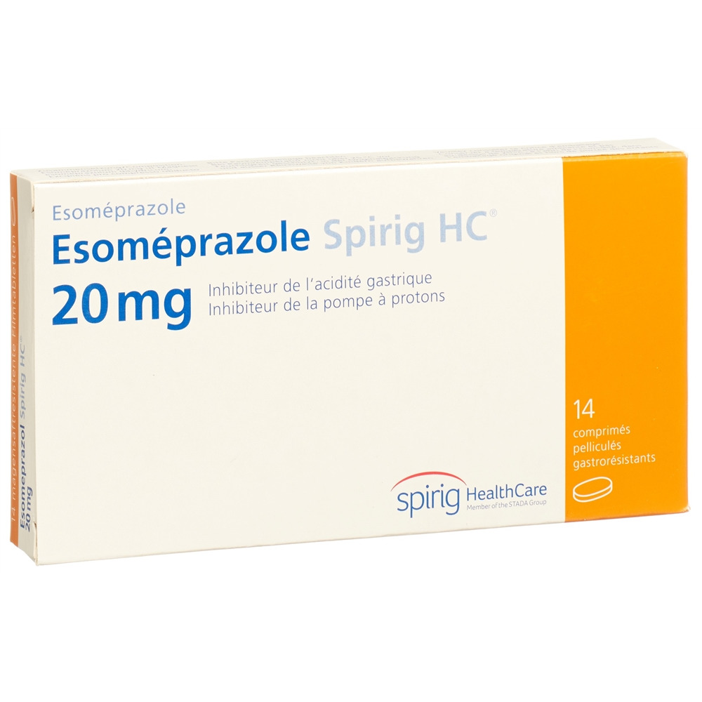 ESOMEPRAZOLE Spirig HC 20 mg, image 2 sur 2