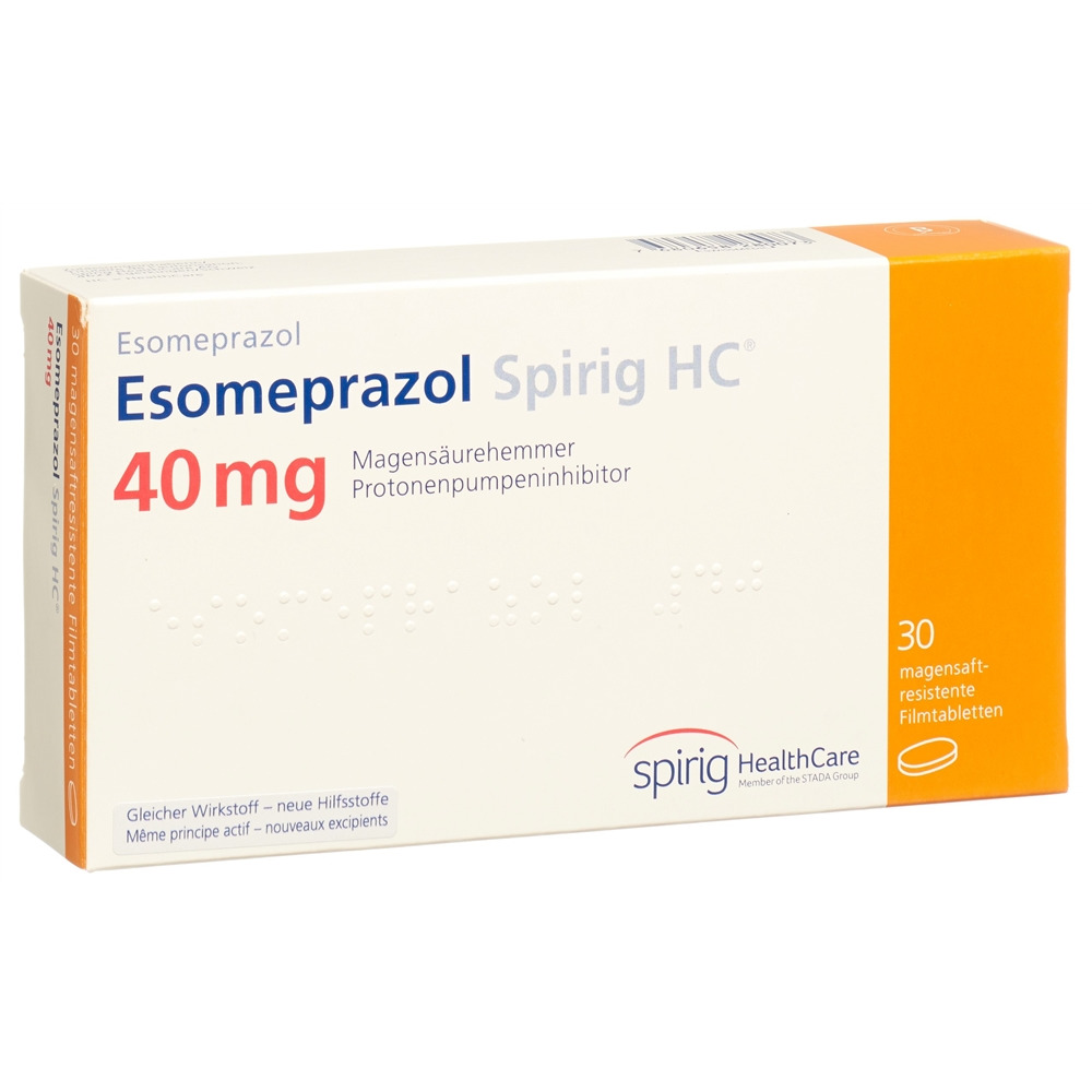 ESOMEPRAZOLE Spirig HC 40 mg, image principale