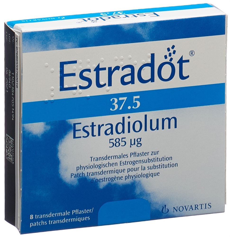 Estradot TTS 37.5 mcg/24h 8 pce, image principale