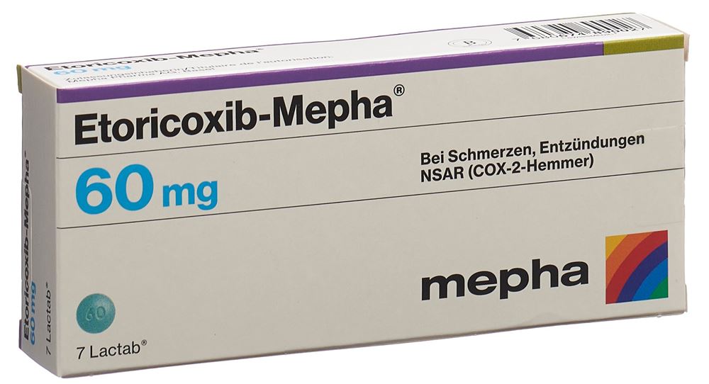 ETORICOXIB Mepha 60 mg
