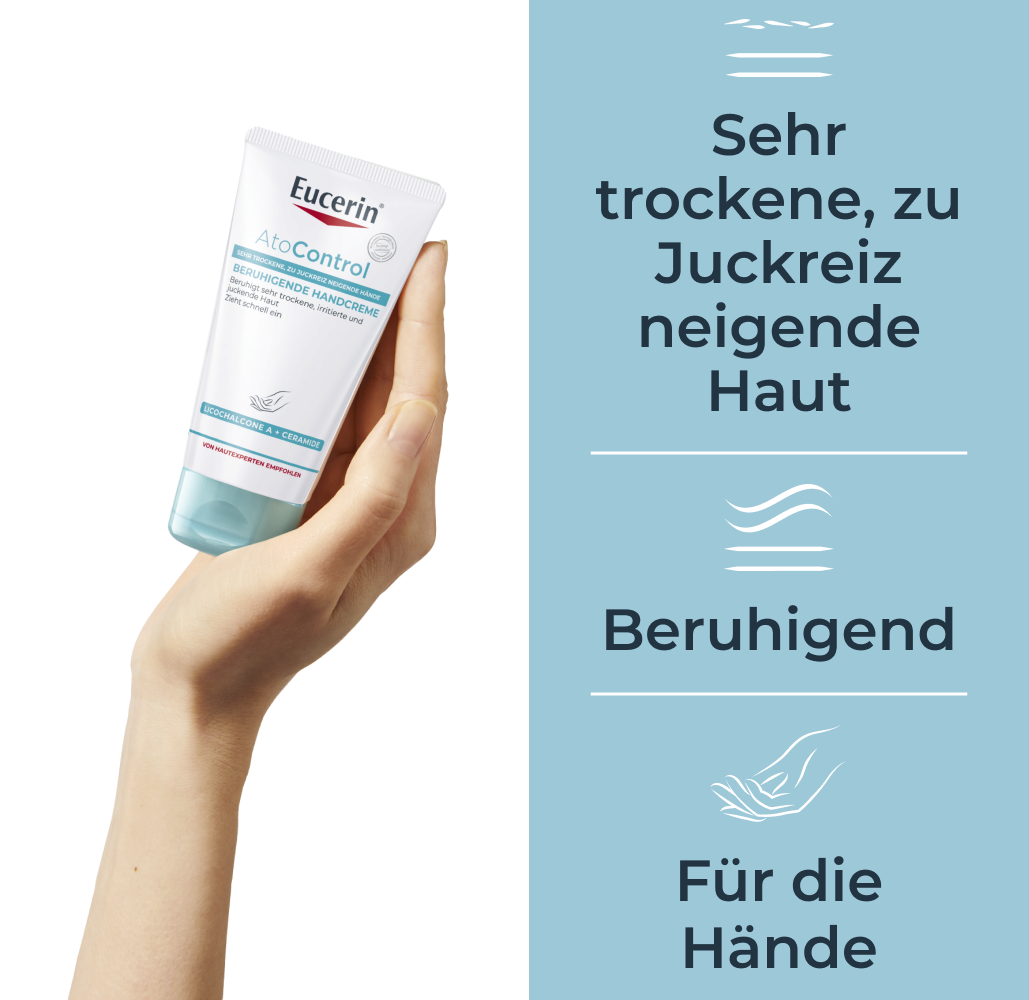 EUCERIN AtoControl crème intense mains, image 3 sur 5