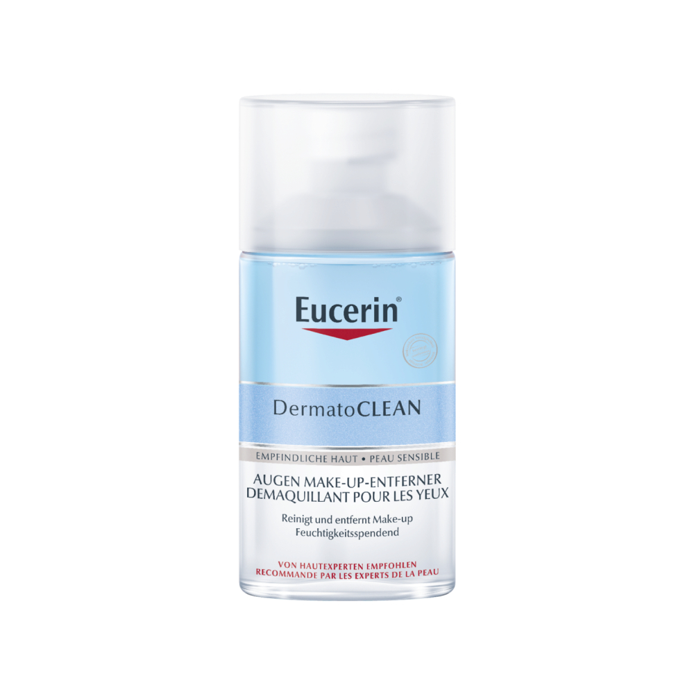 EUCERIN DermatoCLEAN démaquillant pour les yeux