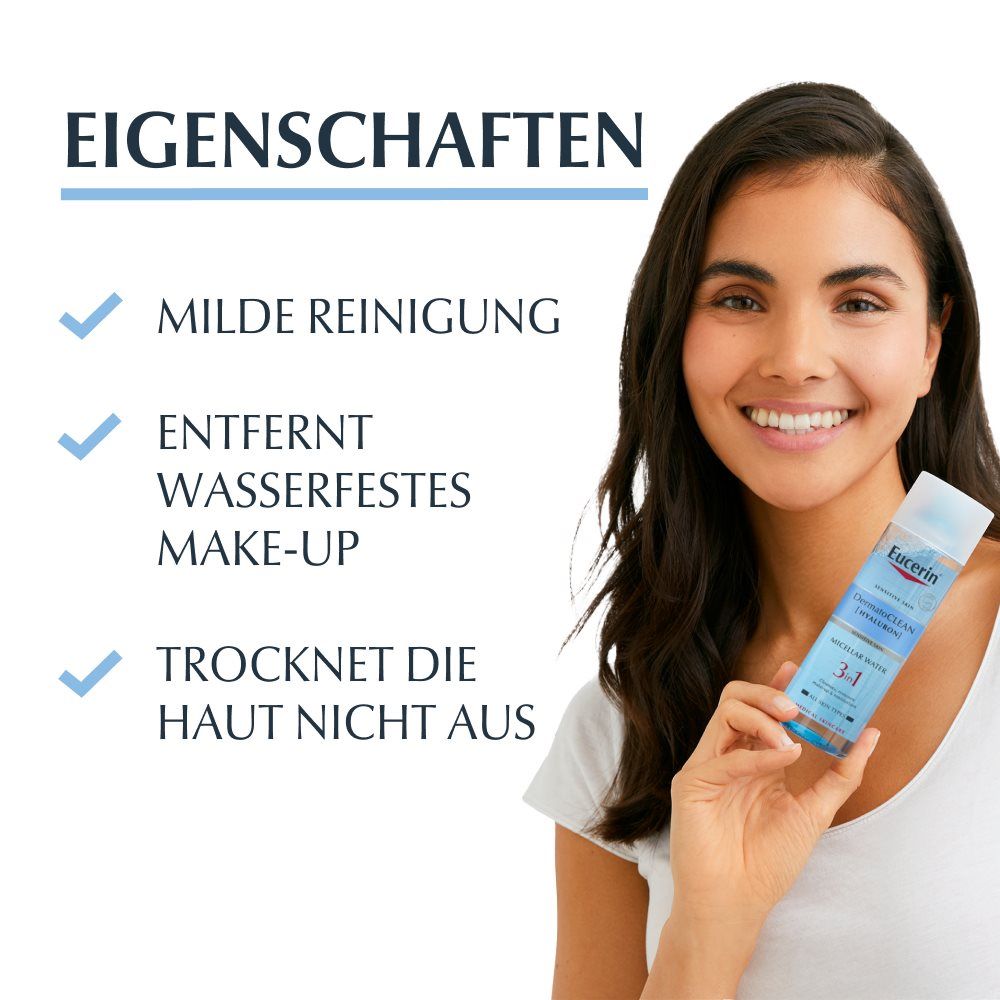 EUCERIN DermatoCLEAN Mizellen Wasser, Bild 2 von 3