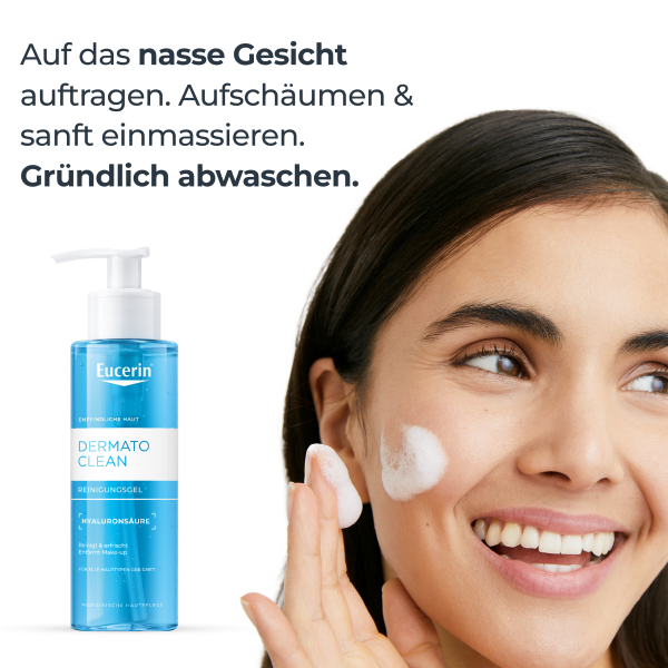 EUCERIN DermatoCLEAN Reinigungsgel, Bild 3 von 5