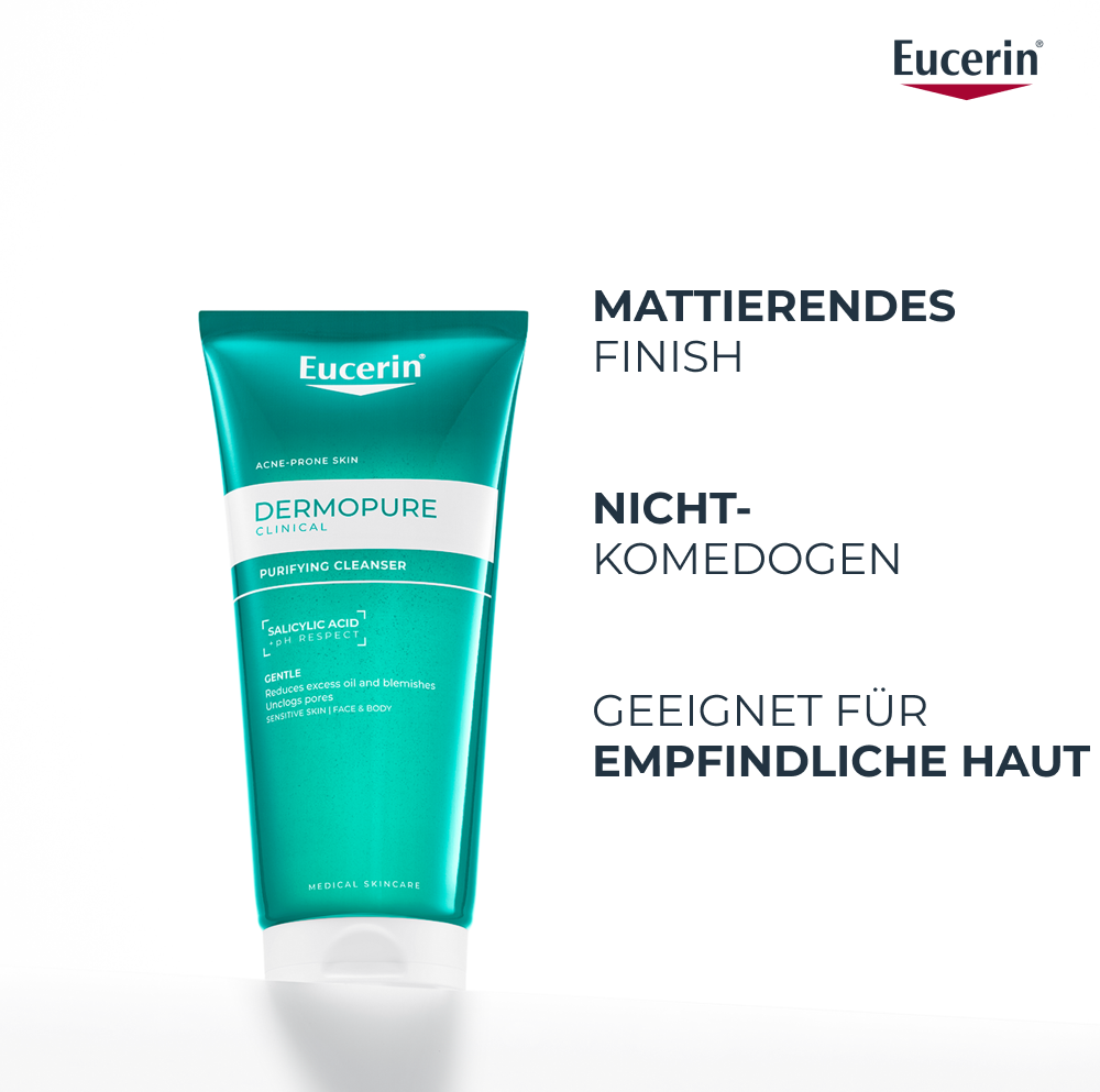 EUCERIN Dermopure Clinical gel nettoyant, image 3 sur 5