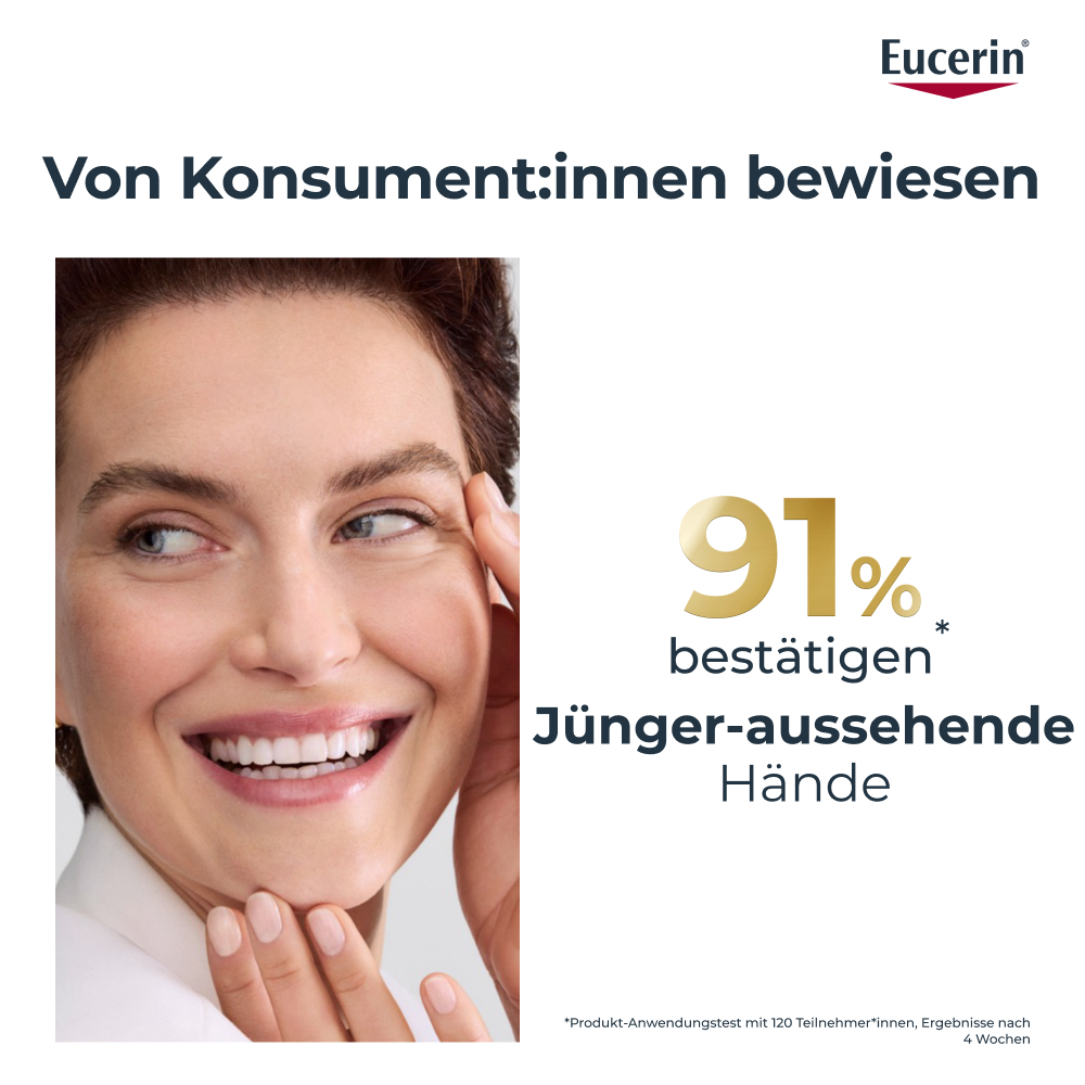 EUCERIN HYALURON-FILLER + ELASTICITY crème mains, image 3 sur 6