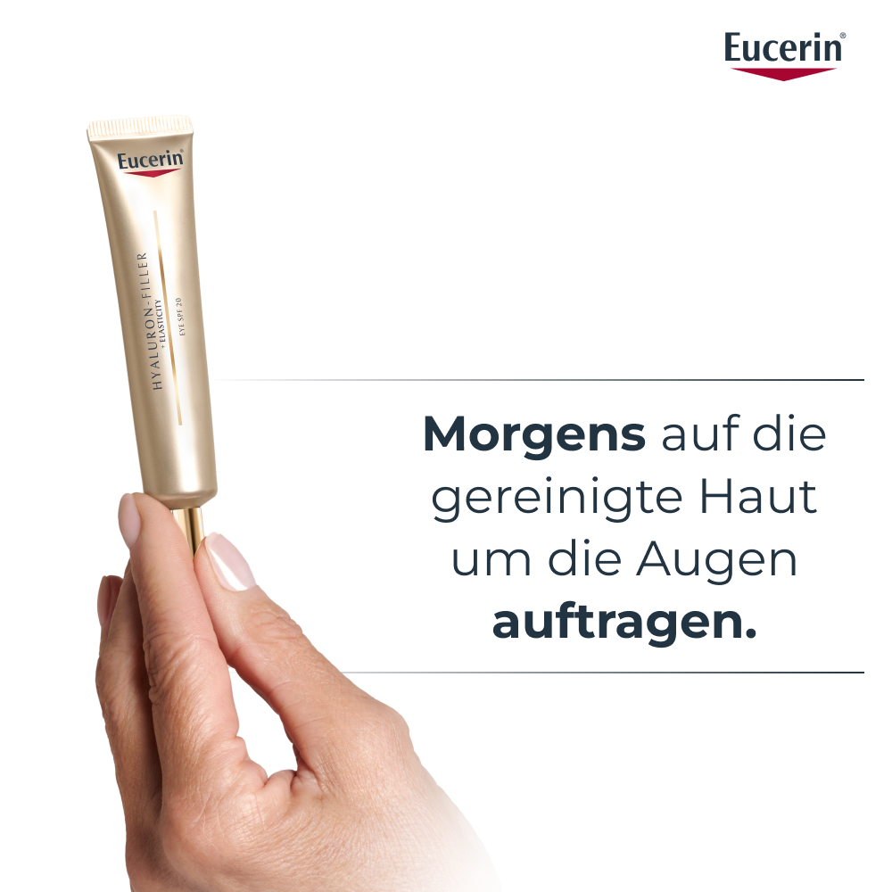 EUCERIN HYALURON-FILLER + ELASTICITY soin contoure des yeux, image 2 sur 6