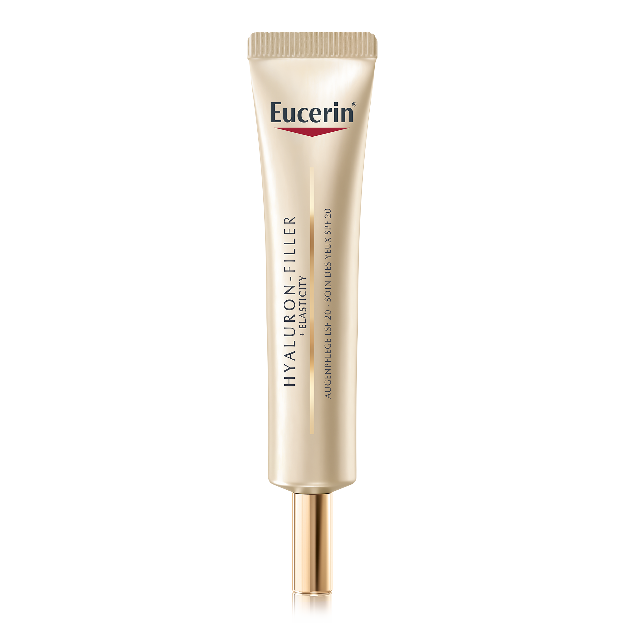 EUCERIN HYALURON-FILLER + ELASTICITY soin contoure des yeux, image principale