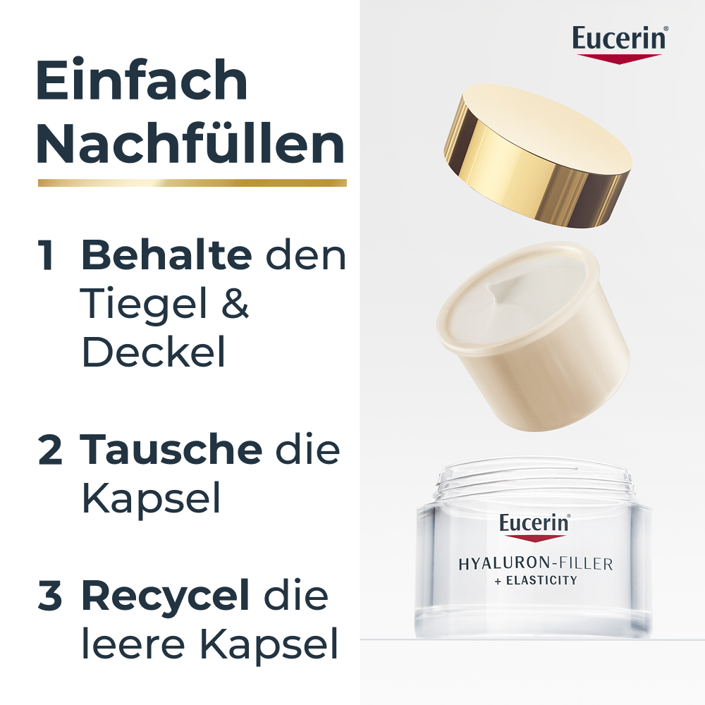 EUCERIN HYALURON-FILLER + ELASTICITY soin de jour, image 3 sur 5
