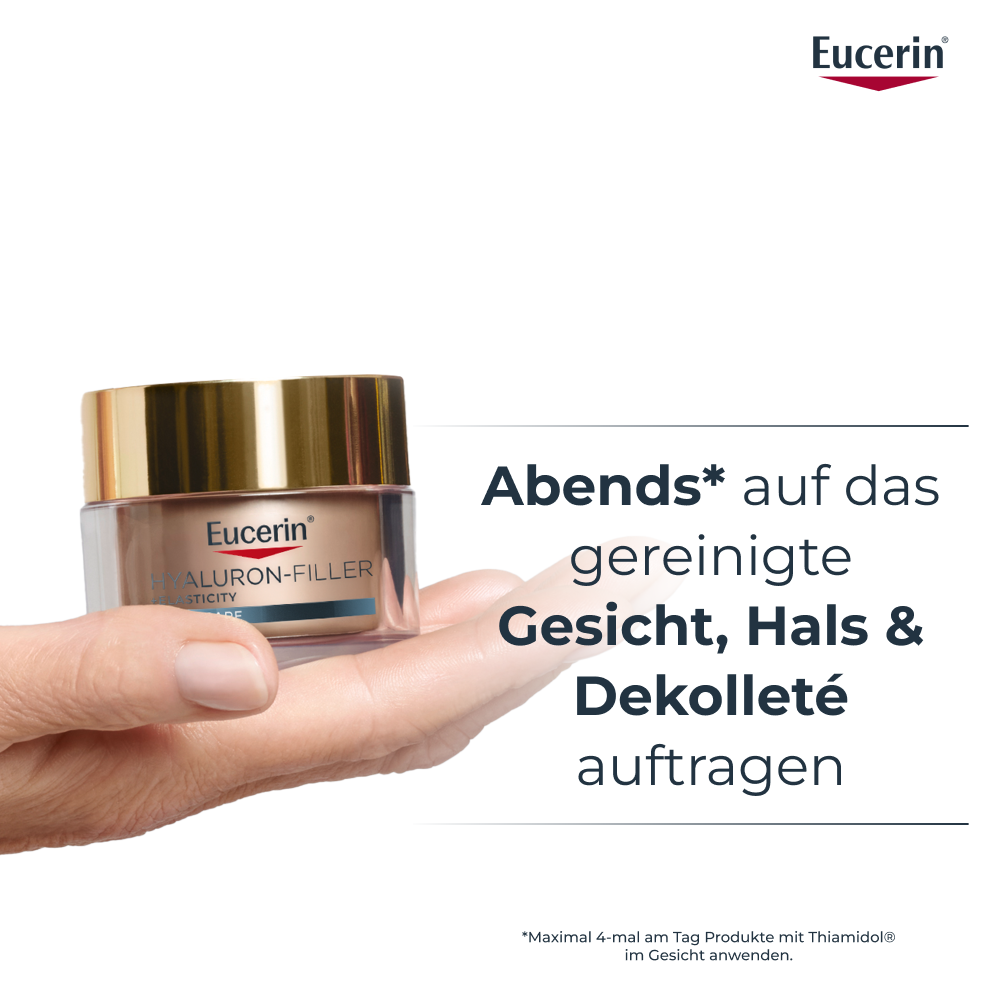 EUCERIN HYALURON-FILLER + ELASTICITY soin de nuit, image 2 sur 5
