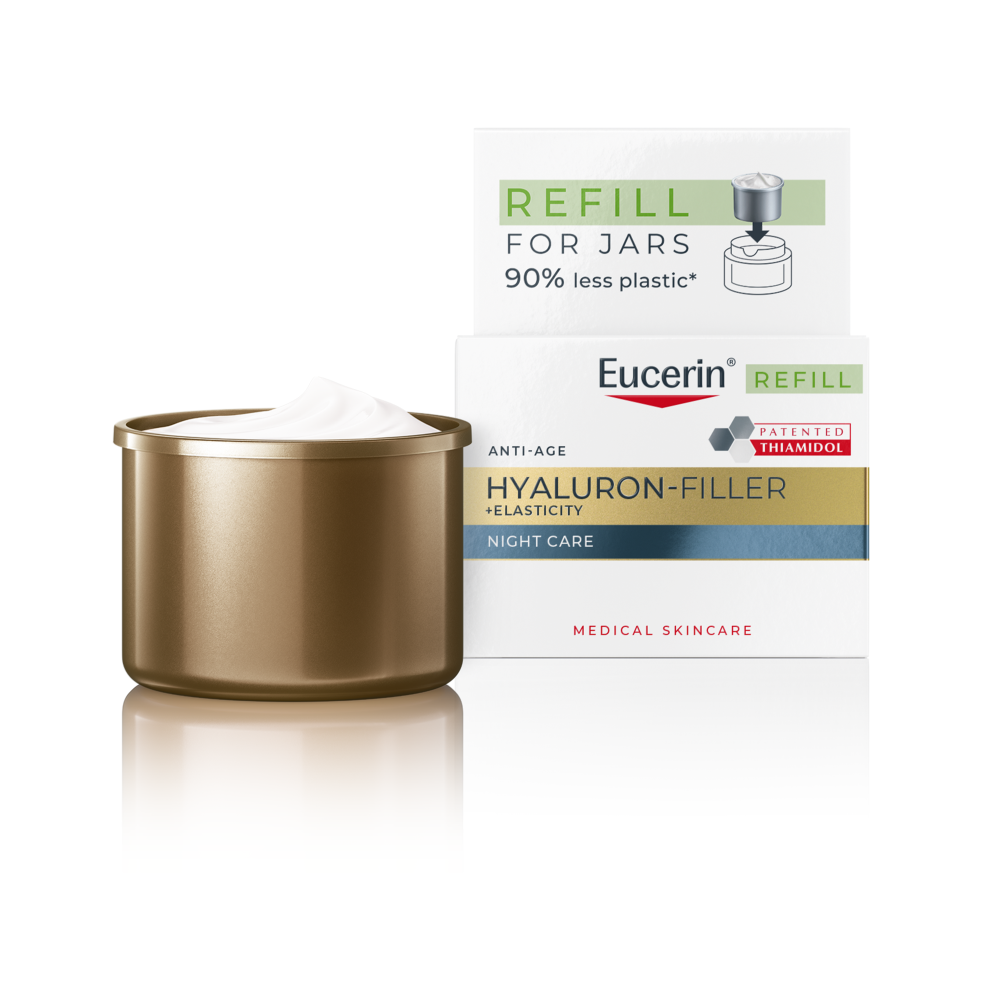 EUCERIN HYALURON-FILLER + ELASTICITY soin de nuit, image principale