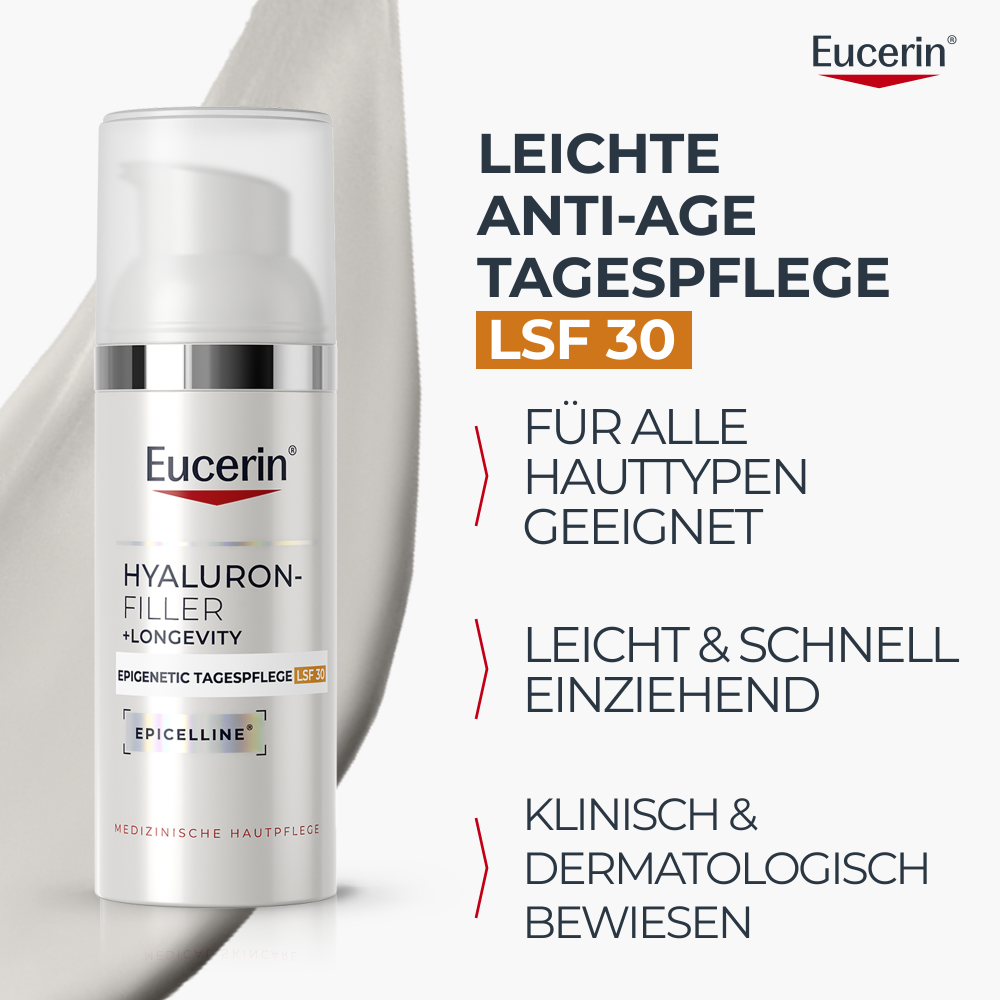 EUCERIN HYALURON-FILLER + LONGEVITY Epigenetic Tag, Bild 2 von 5