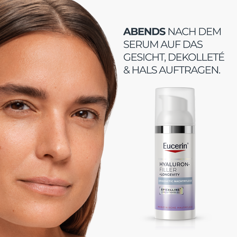 EUCERIN HYALURON-FILLER + LONGEVITY soin de nuit épigénétique, image 4 sur 5