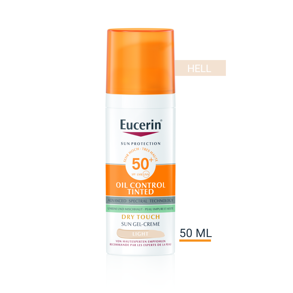 EUCERIN SUN Face Oil Control Gel-Creme, Hauptbild
