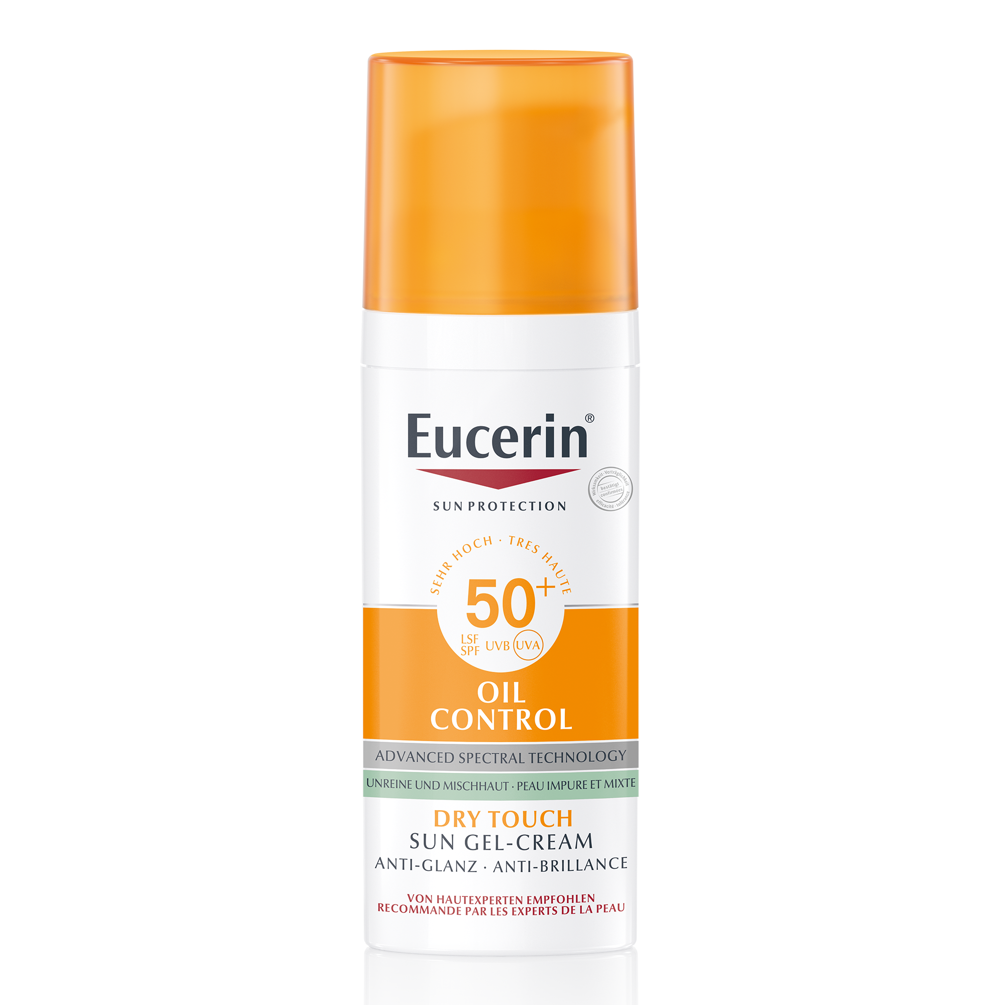 EUCERIN SUN Face Oil Control Gel-Creme, Hauptbild