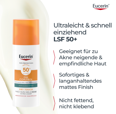 EUCERIN SUN Face Oil Control Gel-Creme, Bild 2 von 5