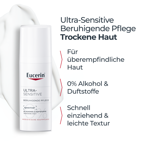 EUCERIN UltraSENSITIVE soin apaisant, image 4 sur 5