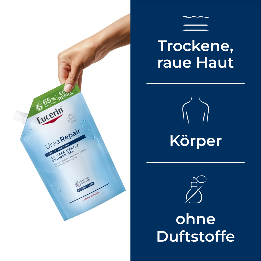 EUCERIN Urea Repair gel douche doux 5 %, image 3 sur 5