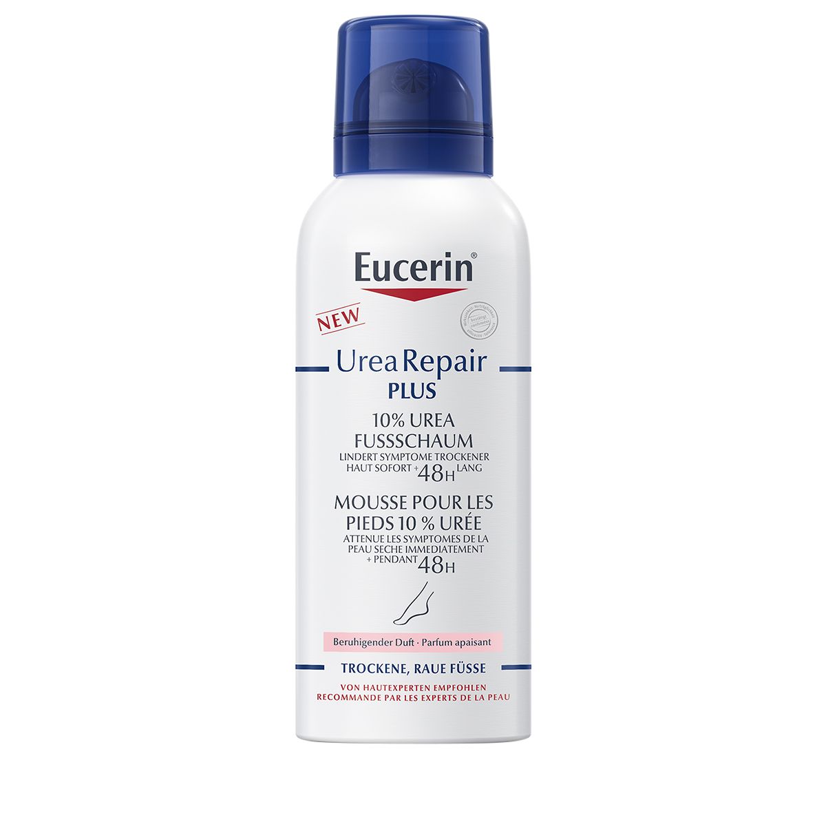 EUCERIN UreaRepair PLUS Fussschaum 10 %, Hauptbild