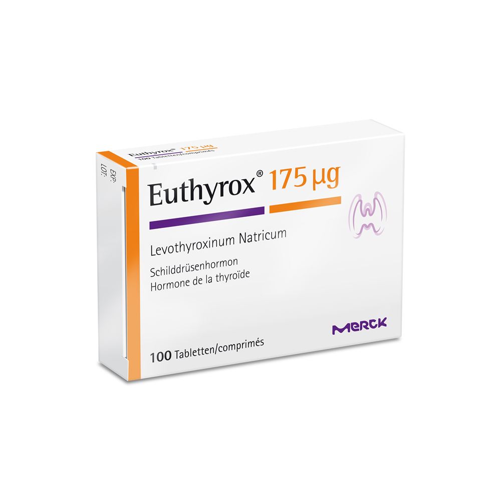 EUTHYROX cpr 175 mcg blist 100 pce, image principale