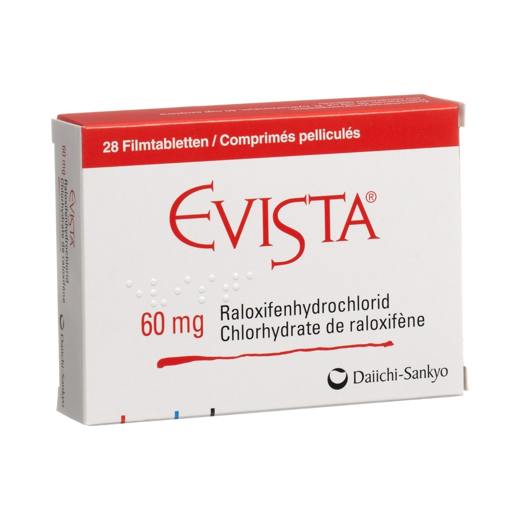 EVISTA Filmtabl 60 mg Blist 28 Stk, Hauptbild