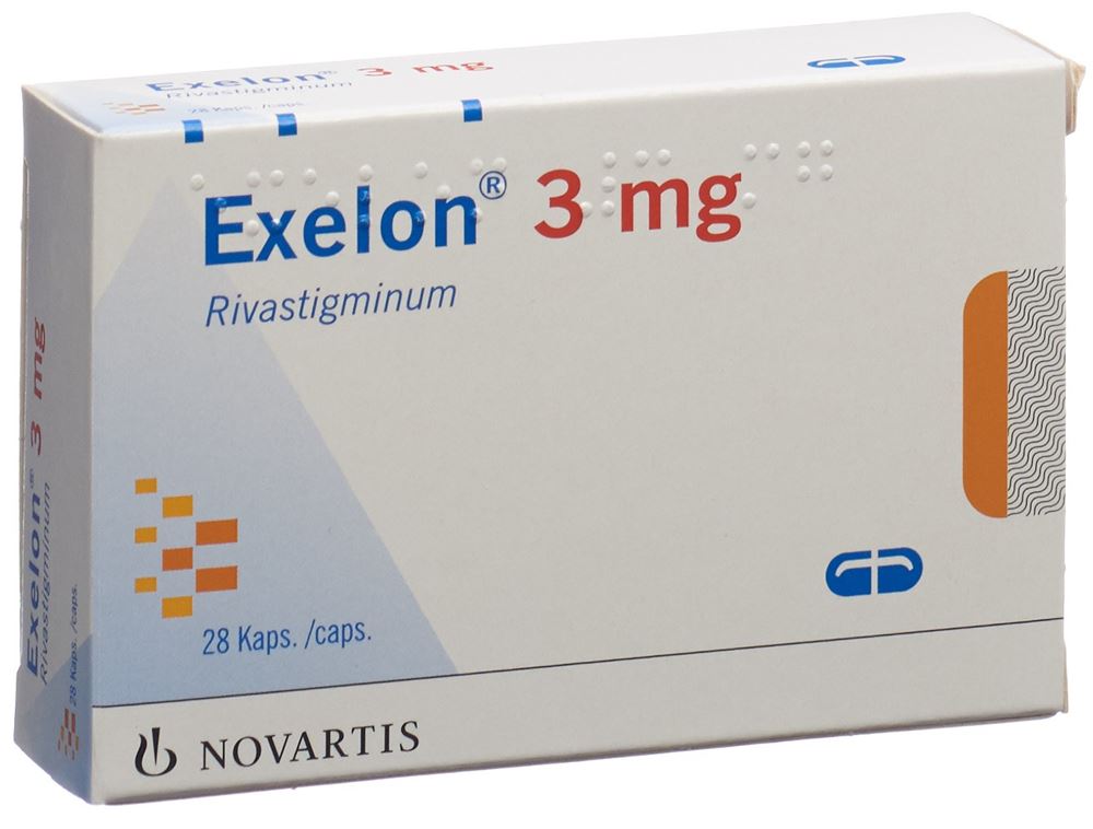 EXELON caps 3 mg blist 28 pce, image principale