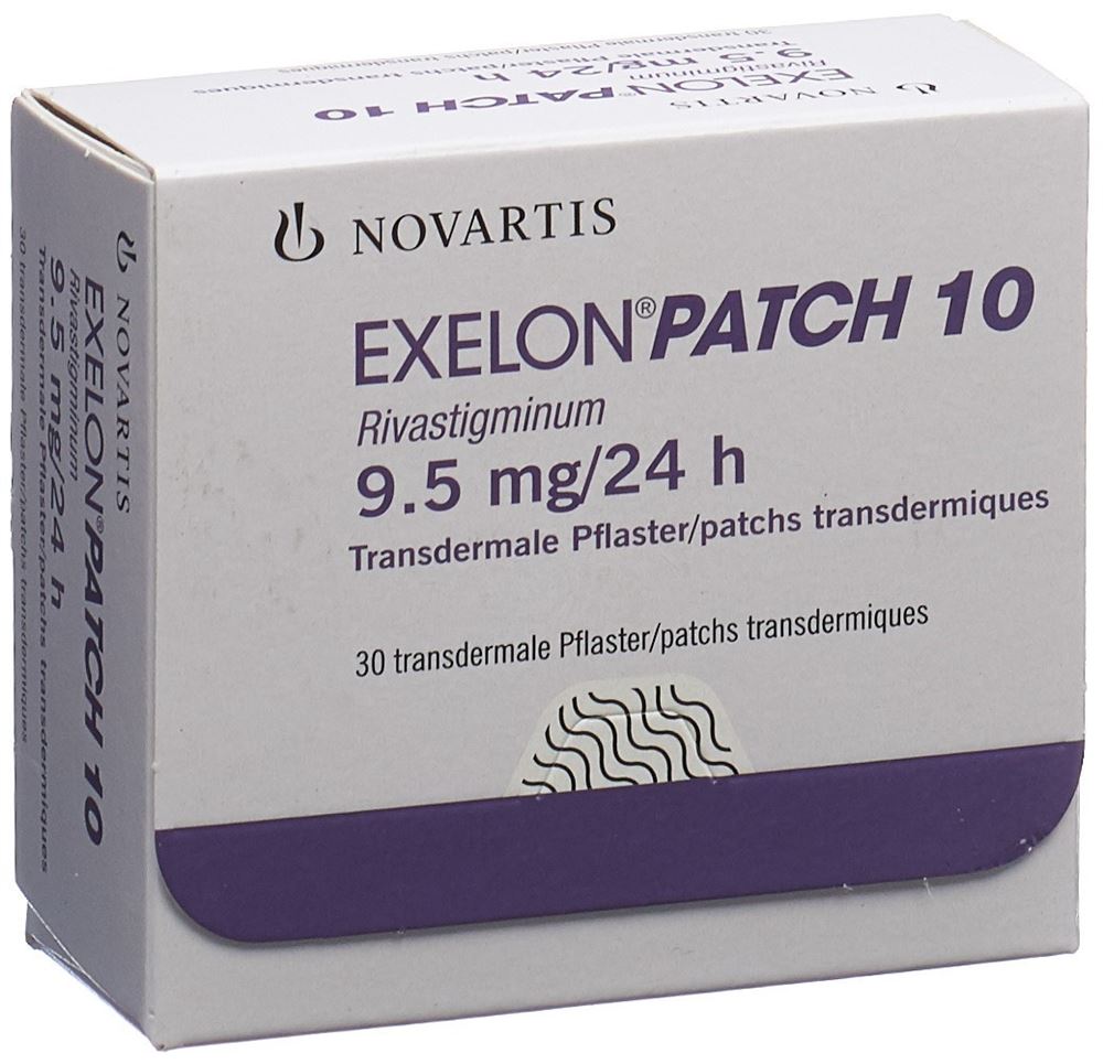 EXELON Patch 10 9.5 mg/24h, image principale EXELON Patch 10 9.5 mg/24h, image principale