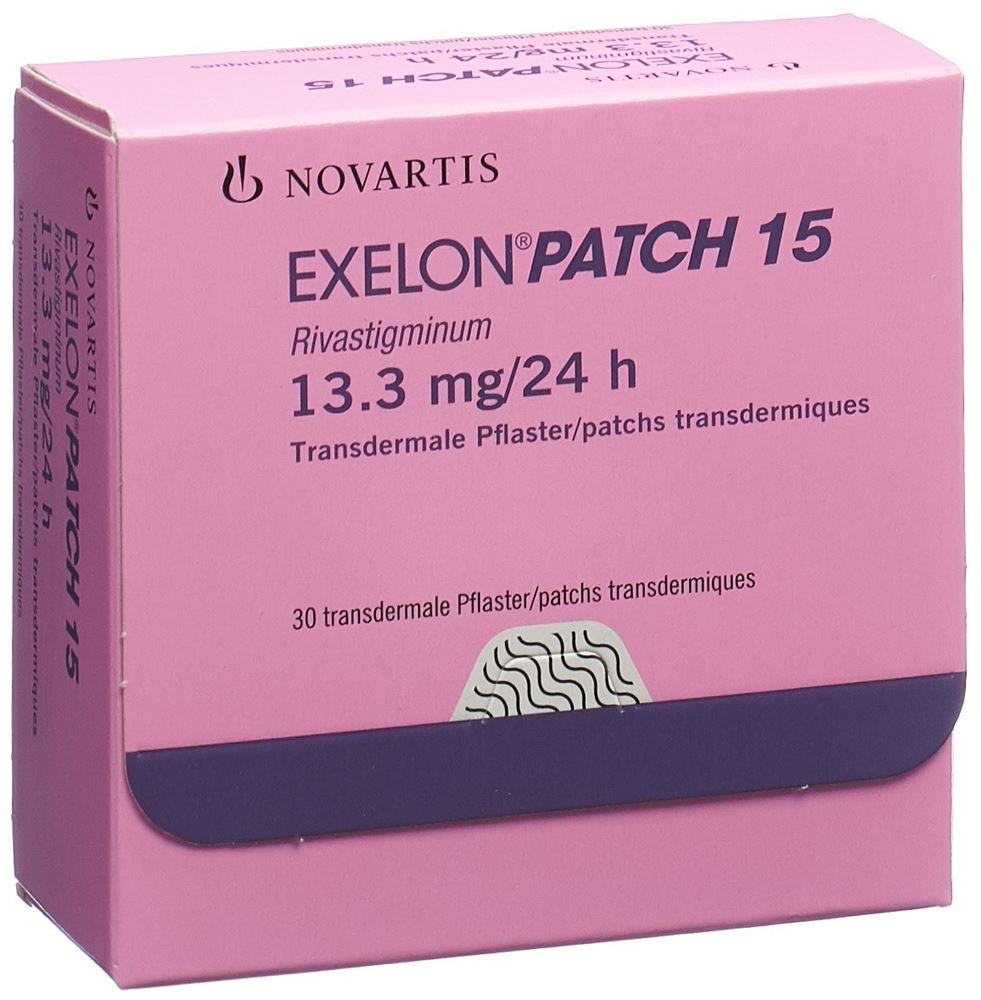 EXELON Patch 15 13.3 mg/24h, Hauptbild EXELON Patch 15 13.3 mg/24h, Hauptbild