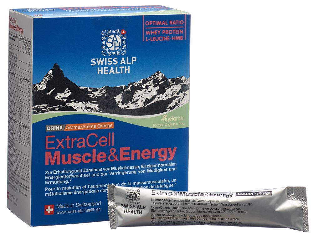 EXTRA CELL Muscle & Energy Drink, image 4 sur 5