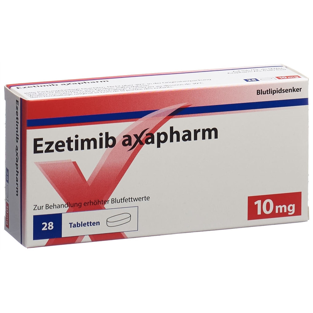 EZETIMIBE axapharm 10 mg, Hauptbild