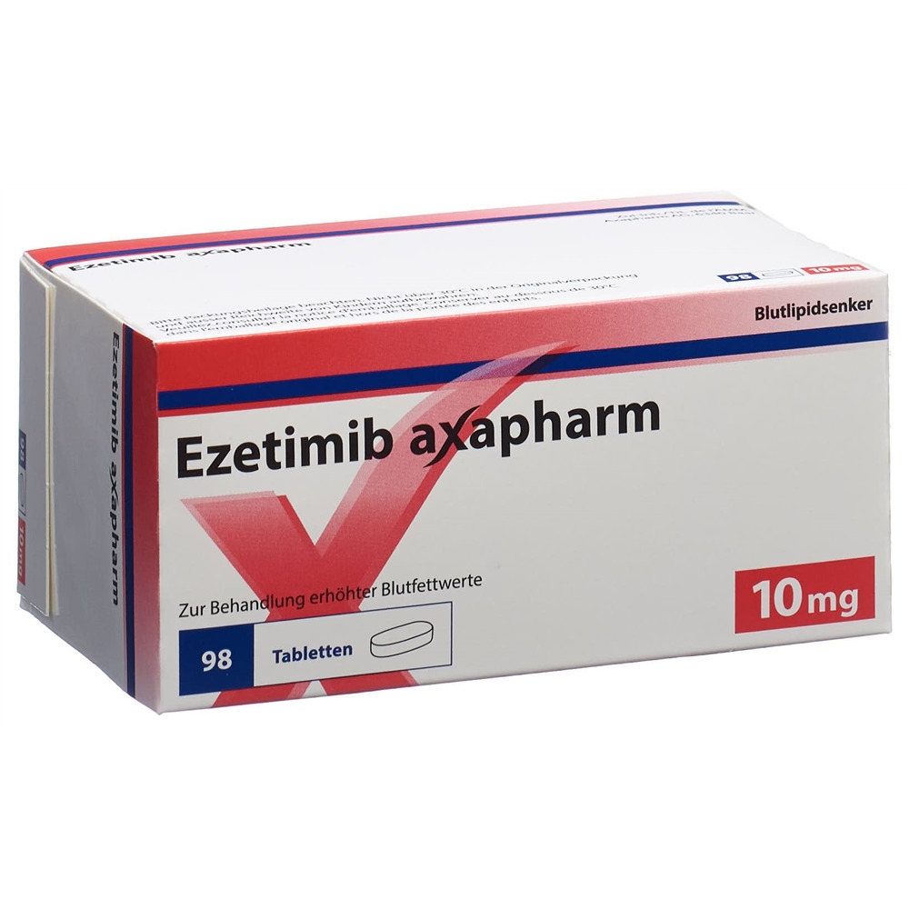 EZETIMIBE axapharm 10 mg, Hauptbild