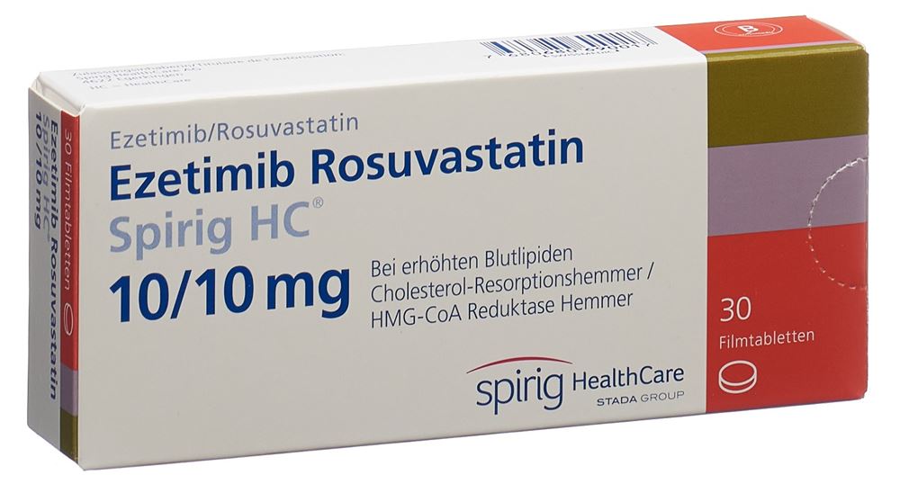 EZETIMIBE ROSUVASTATINE Spirig HC, Hauptbild