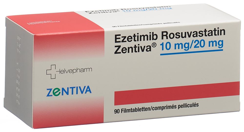 EZETIMIBE ROSUVASTATINE Zentiva, image principale