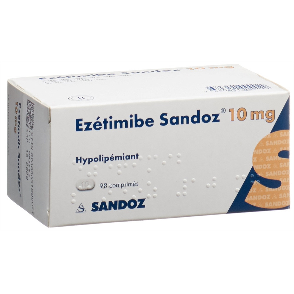 EZETIMIBE Sandoz 10 mg, Bild 2 von 2