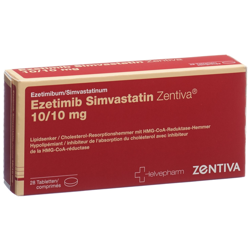 EZETIMIBE SIMVASTATINE Zentiva, Hauptbild