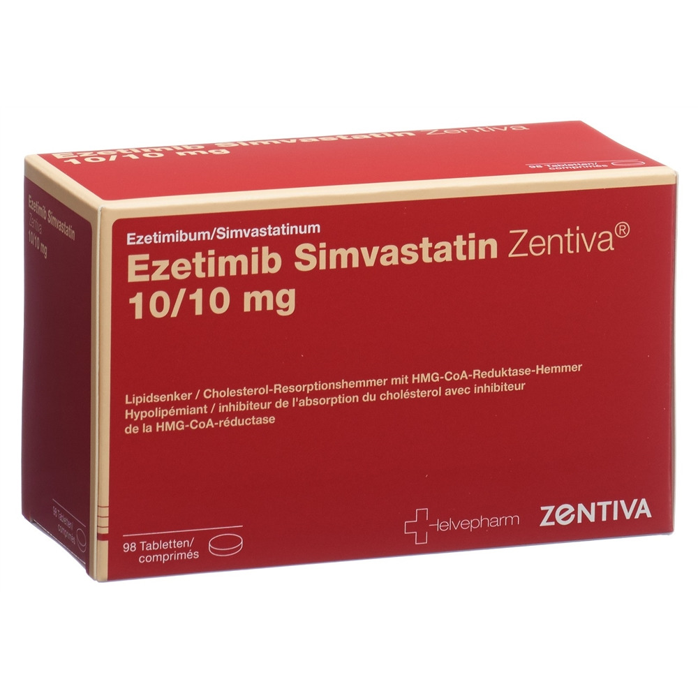 EZETIMIBE SIMVASTATINE Zentiva, Hauptbild