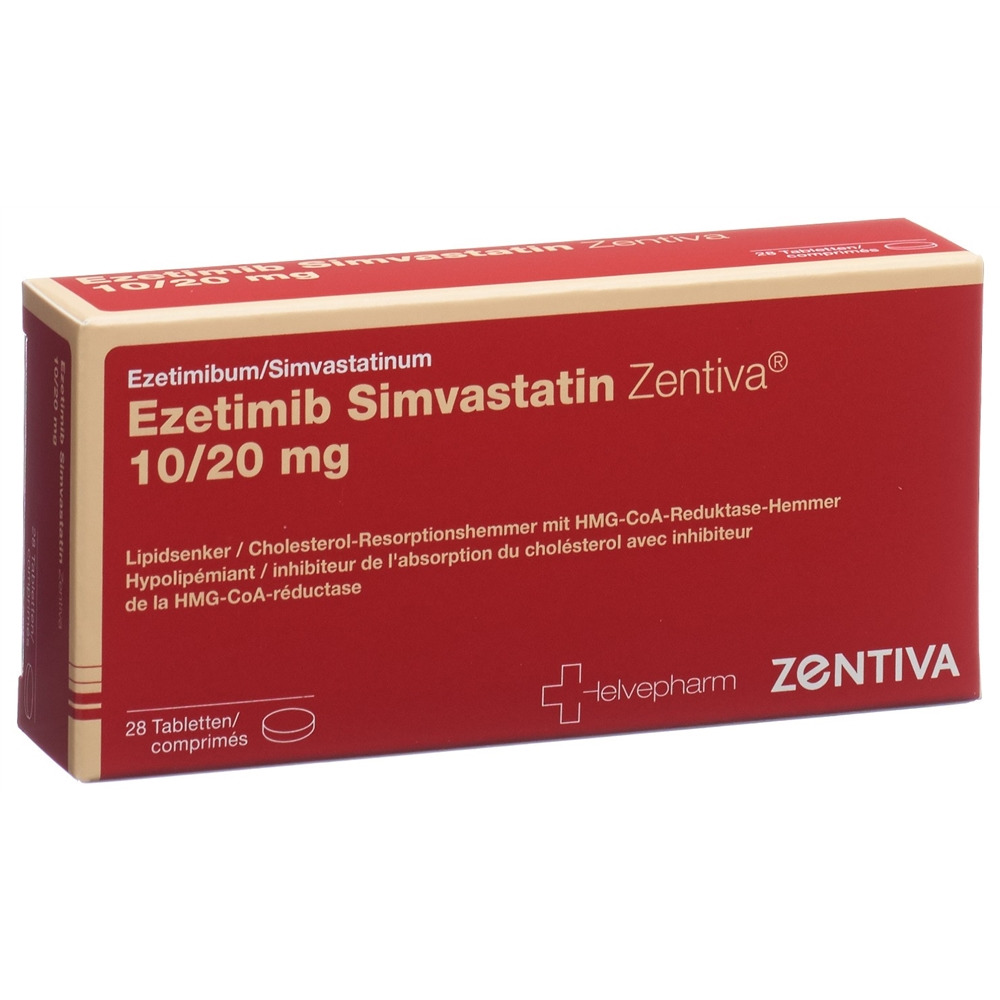 EZETIMIBE SIMVASTATINE Zentiva, Hauptbild